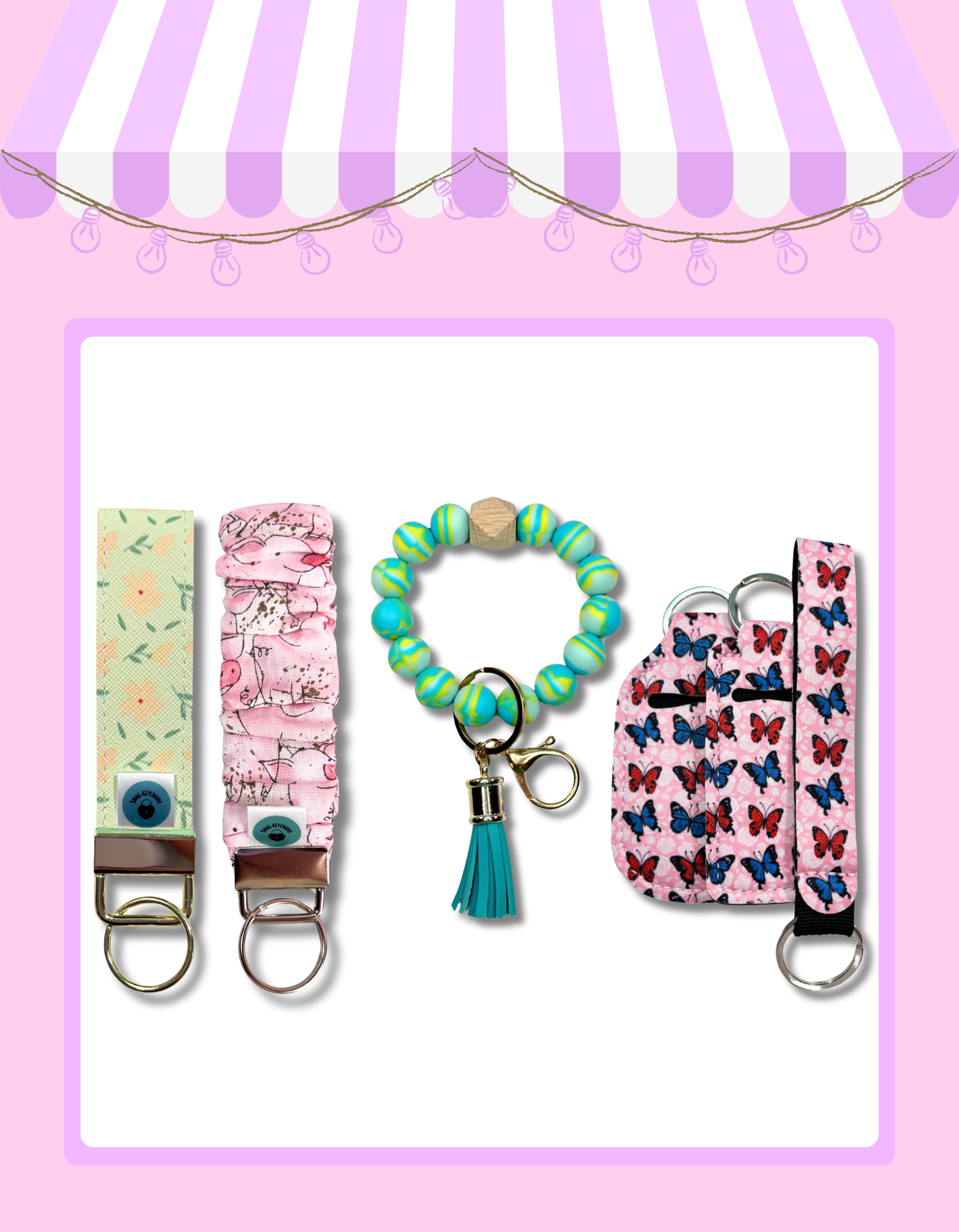 Keychain Wristlet Collection