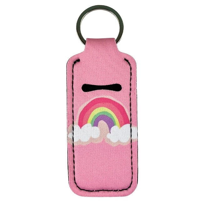 Lip Gloss Holder: Rainbow in Pink
