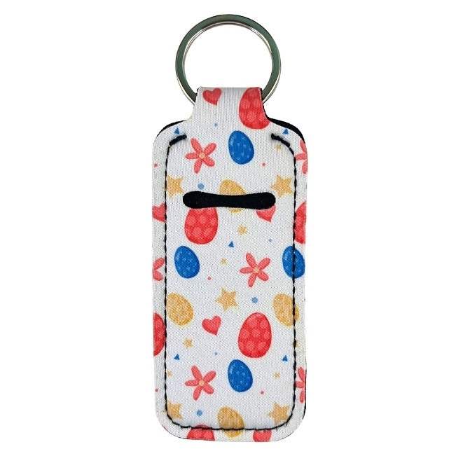 Lip Gloss Holder: Easter Eggs in White