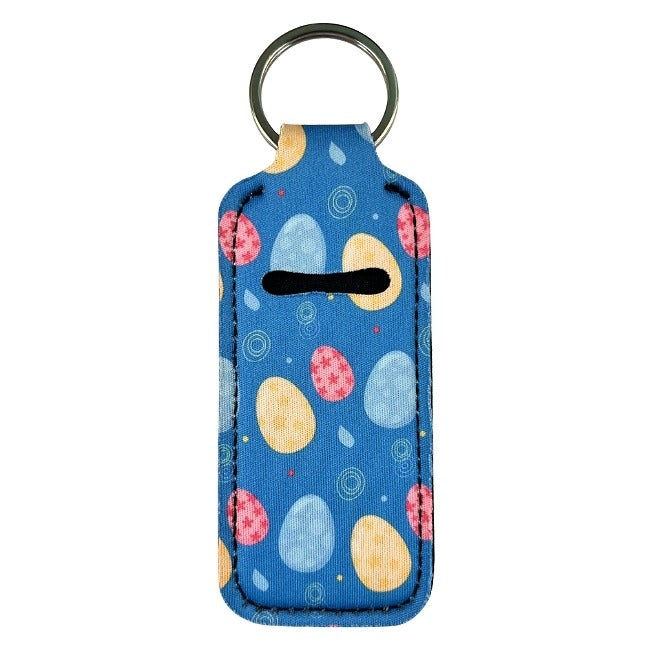 Lip Gloss Holder: Easter Eggs in Blue