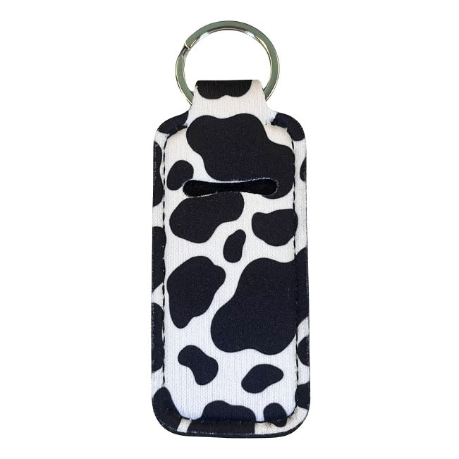 Lip Gloss Holder: Cow Print (Design 1)