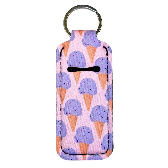 Lip Gloss Holder: Icecream in Purple