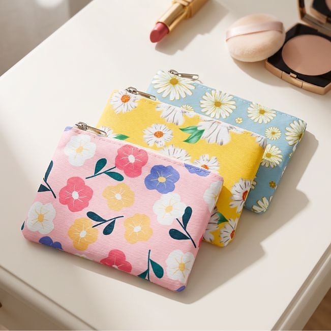 Mini Floral Make-up Pouch