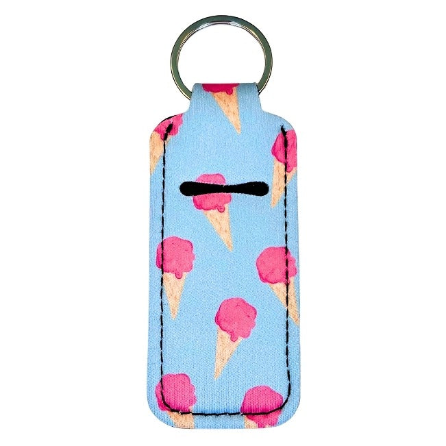 Lip Gloss Holder: Icecream in Raspberry