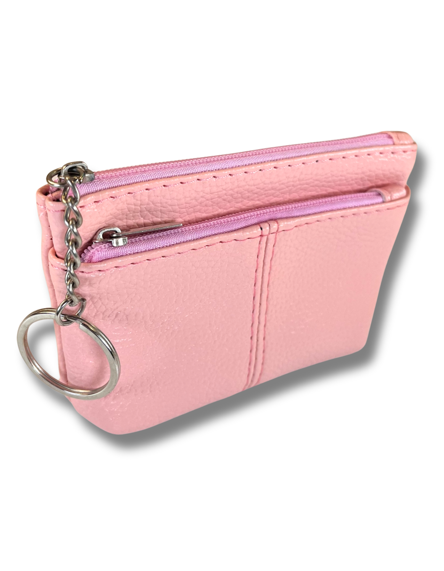 Coin Purse: Pink Blush 2-Zip