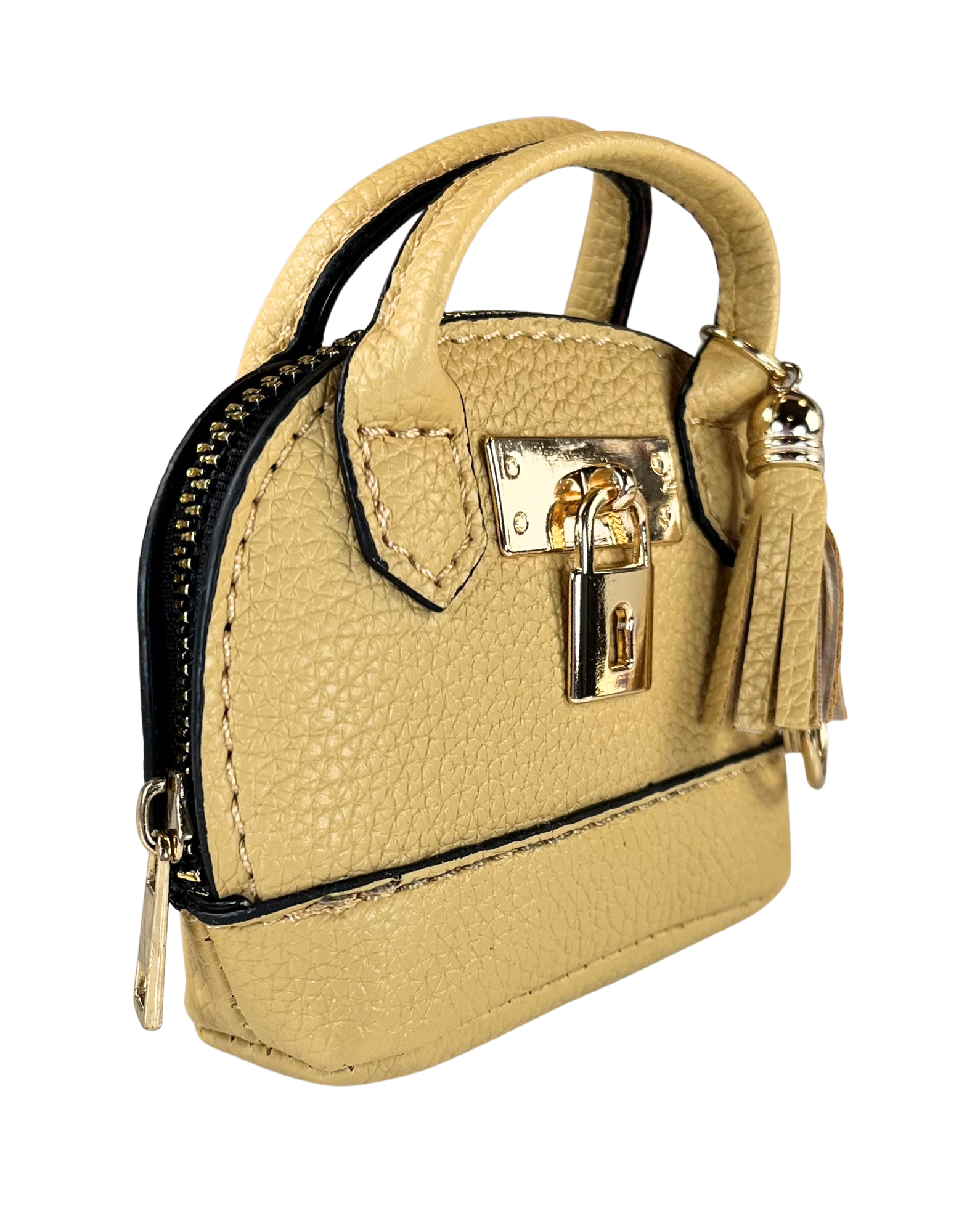 Mini Purse: Yellow/Gold