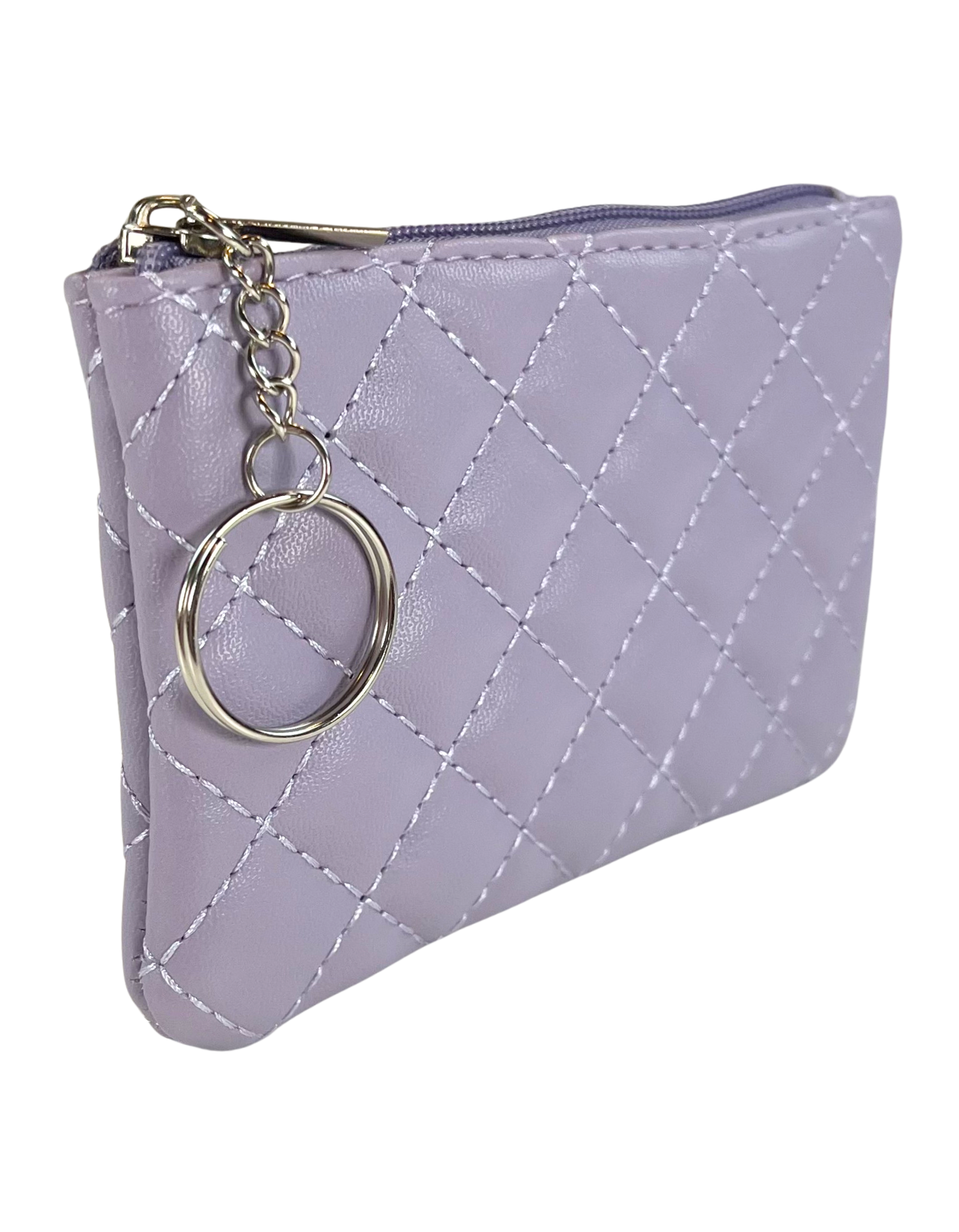 Coin Purse: Simplicity Quilted in Purple