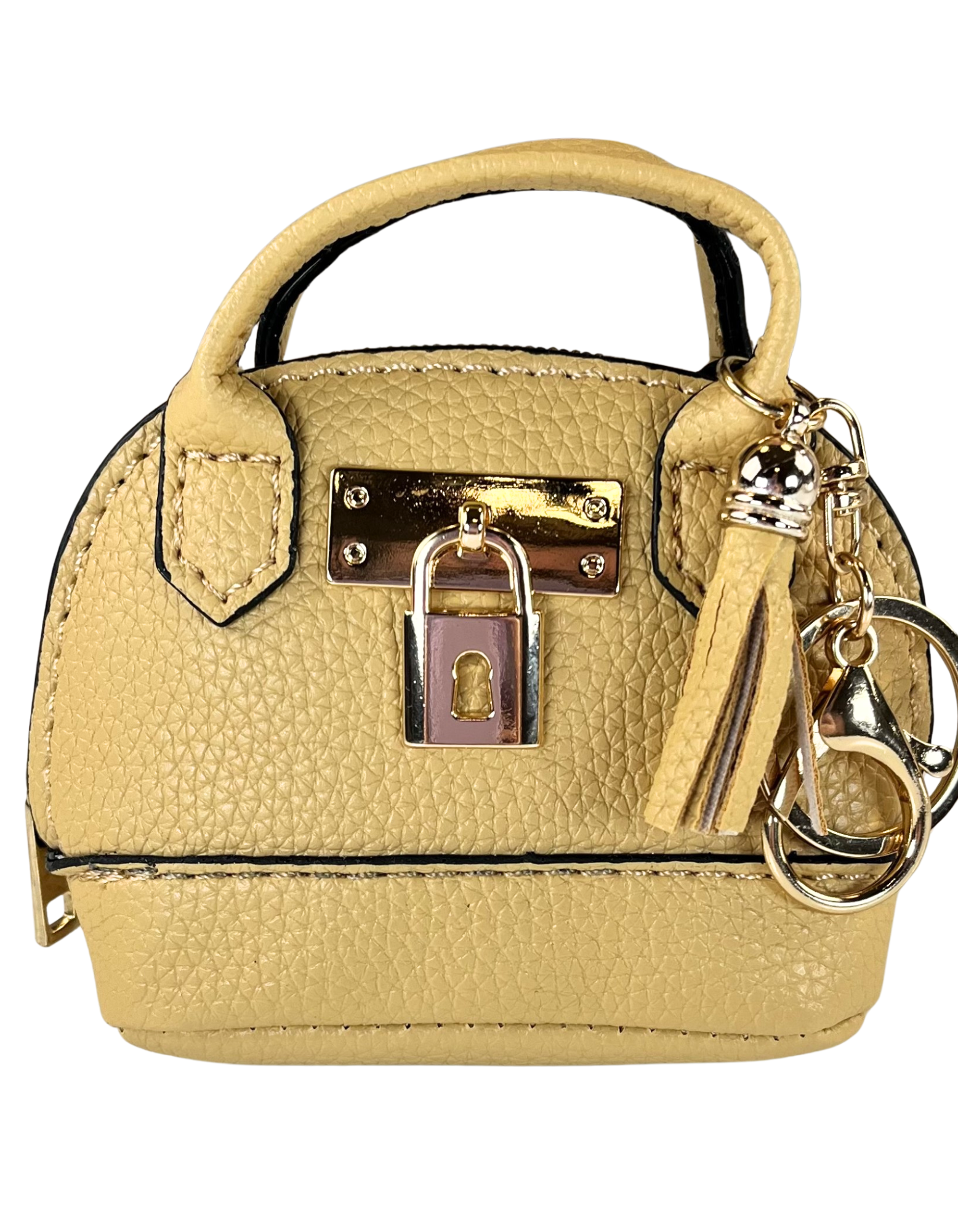 Mini Purse: Yellow/Gold