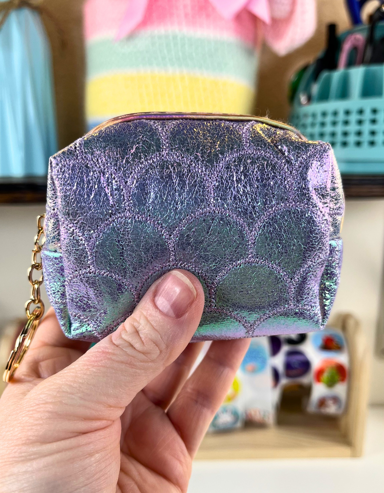Mini Purse: Mermaid Scales