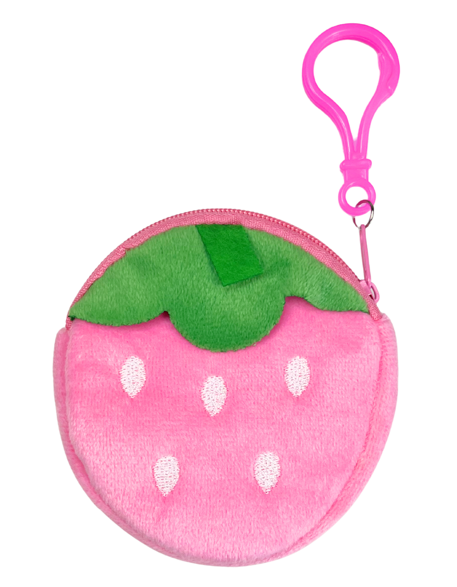 Coin Purse: Pink Strawberry