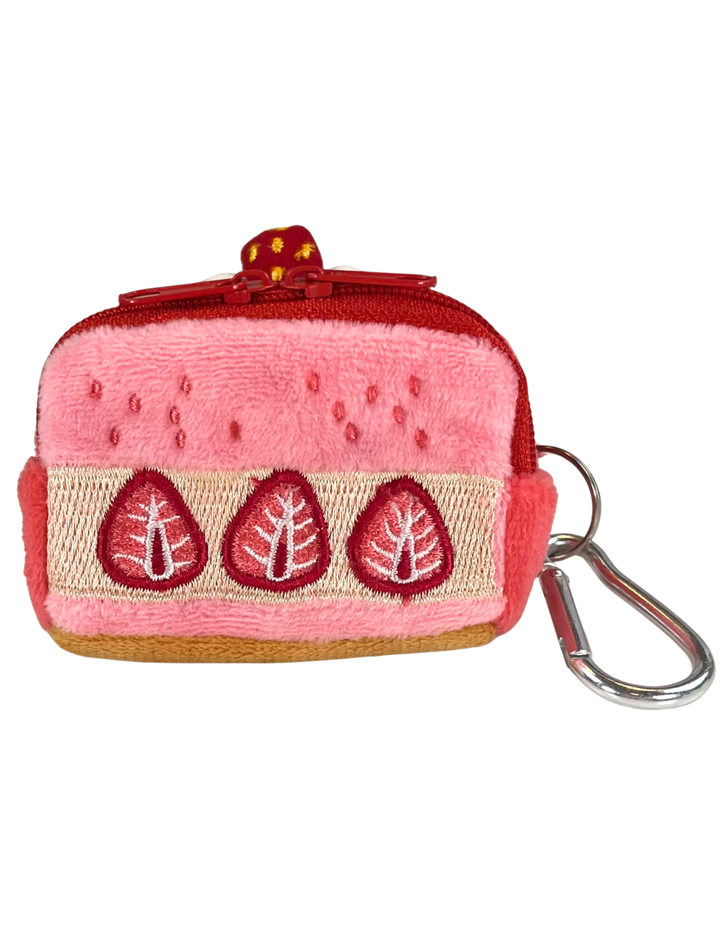 Earbud Purse: Strawberries