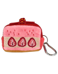 Earbud Purse: Strawberries