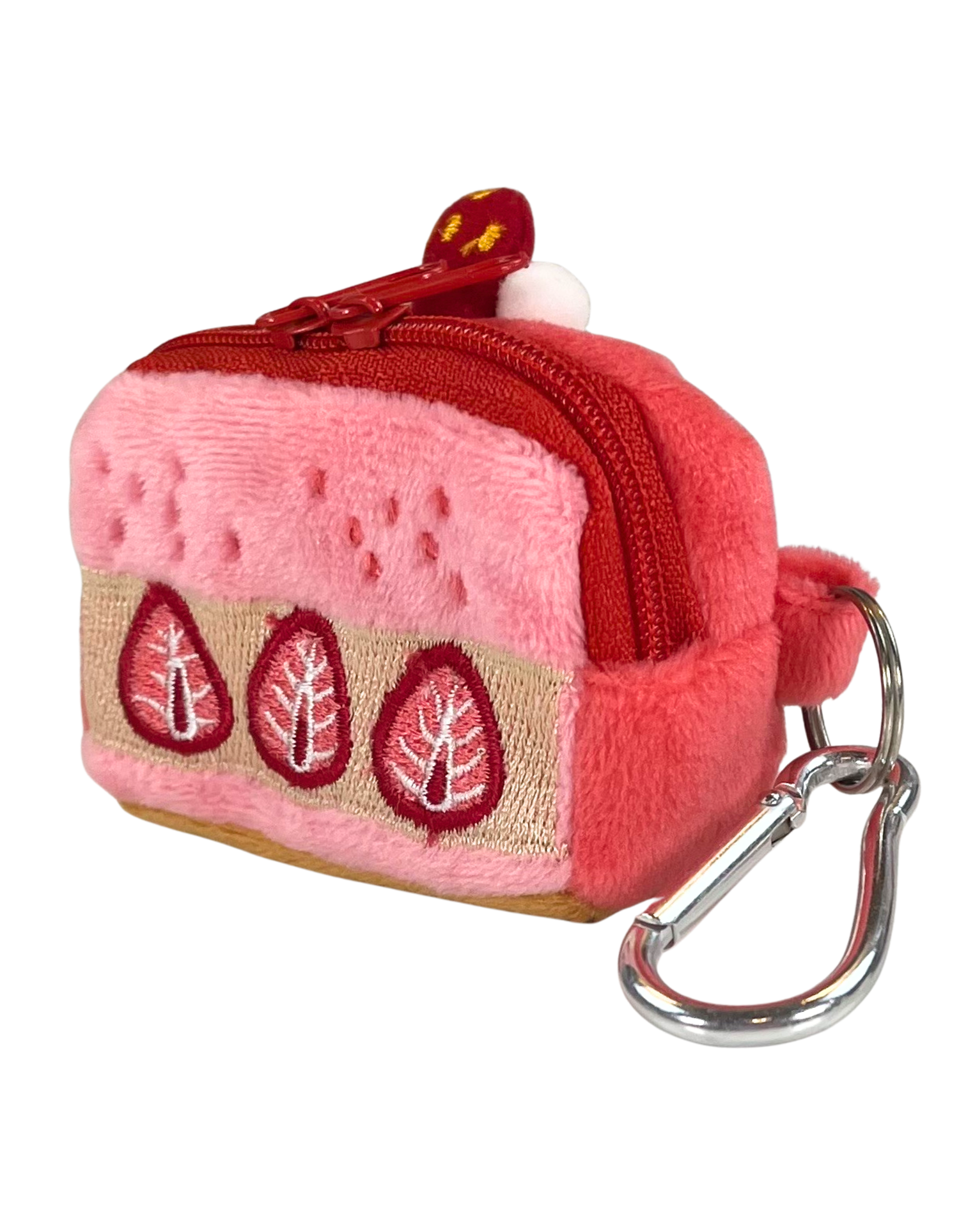 Earbud Purse: Strawberries