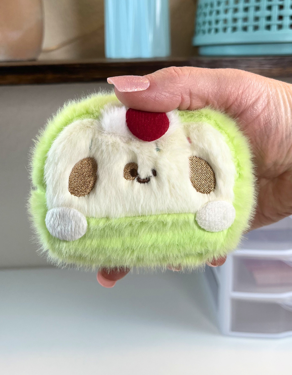 Coin Purse: Cherry Dog