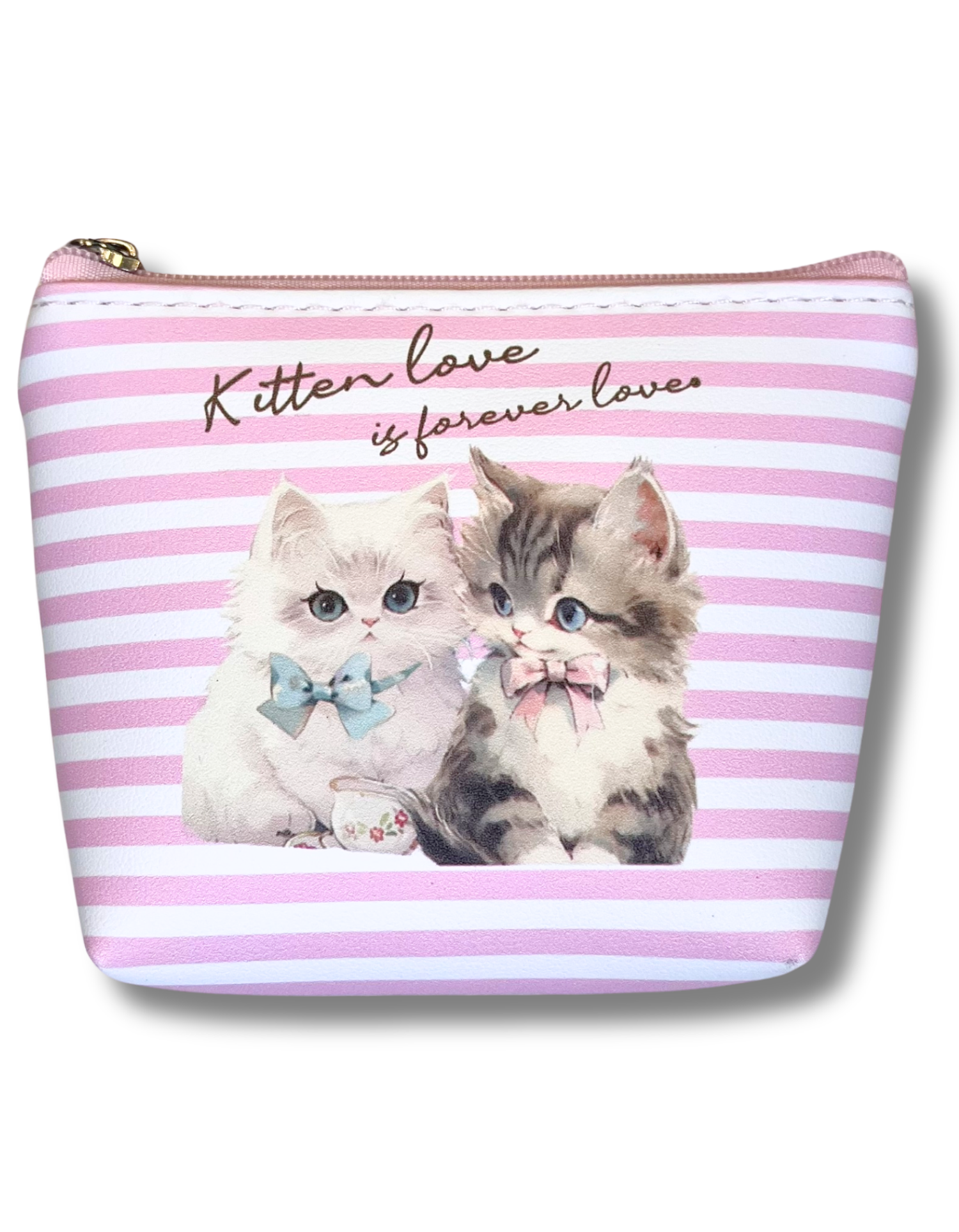 Mini Purse: Kittens in Pink
