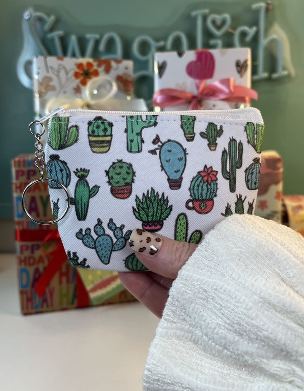 Mini Purse: Cactus