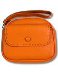 Mini Purse: Orange with Pocket