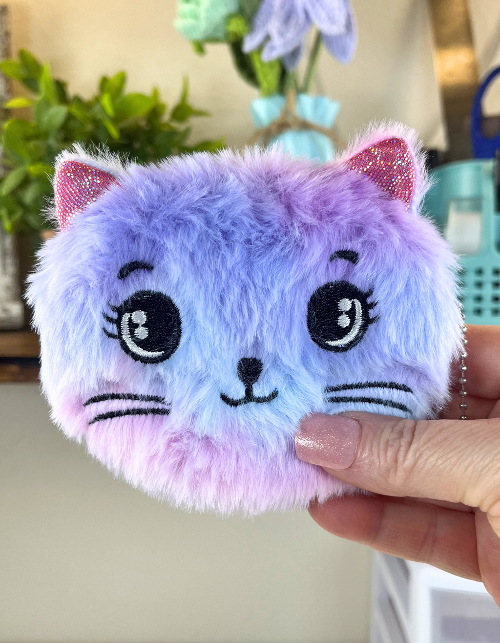 Mini Purse: Plush Kitten