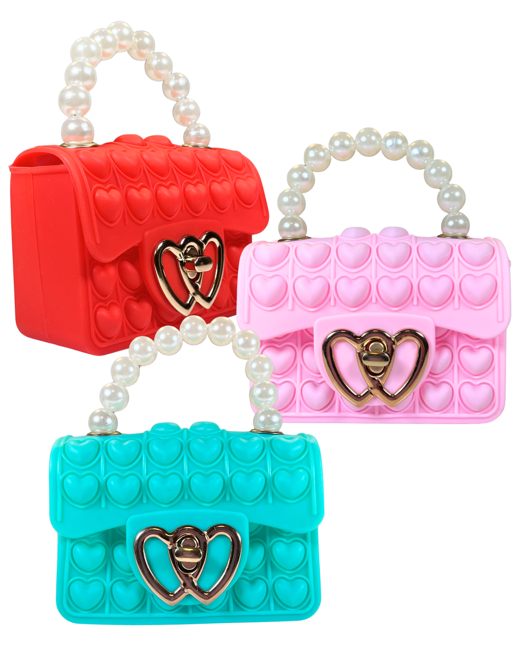 Mini Purse: Jelly Hearts
