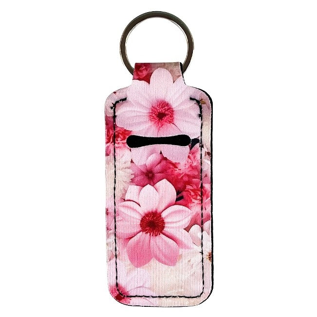 Lip Gloss Holder: Daisies in Pink