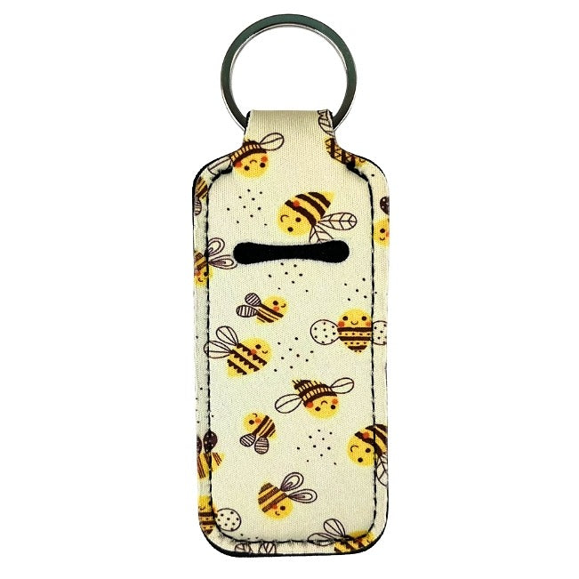 Lip Gloss Holder: Bees in Yellow