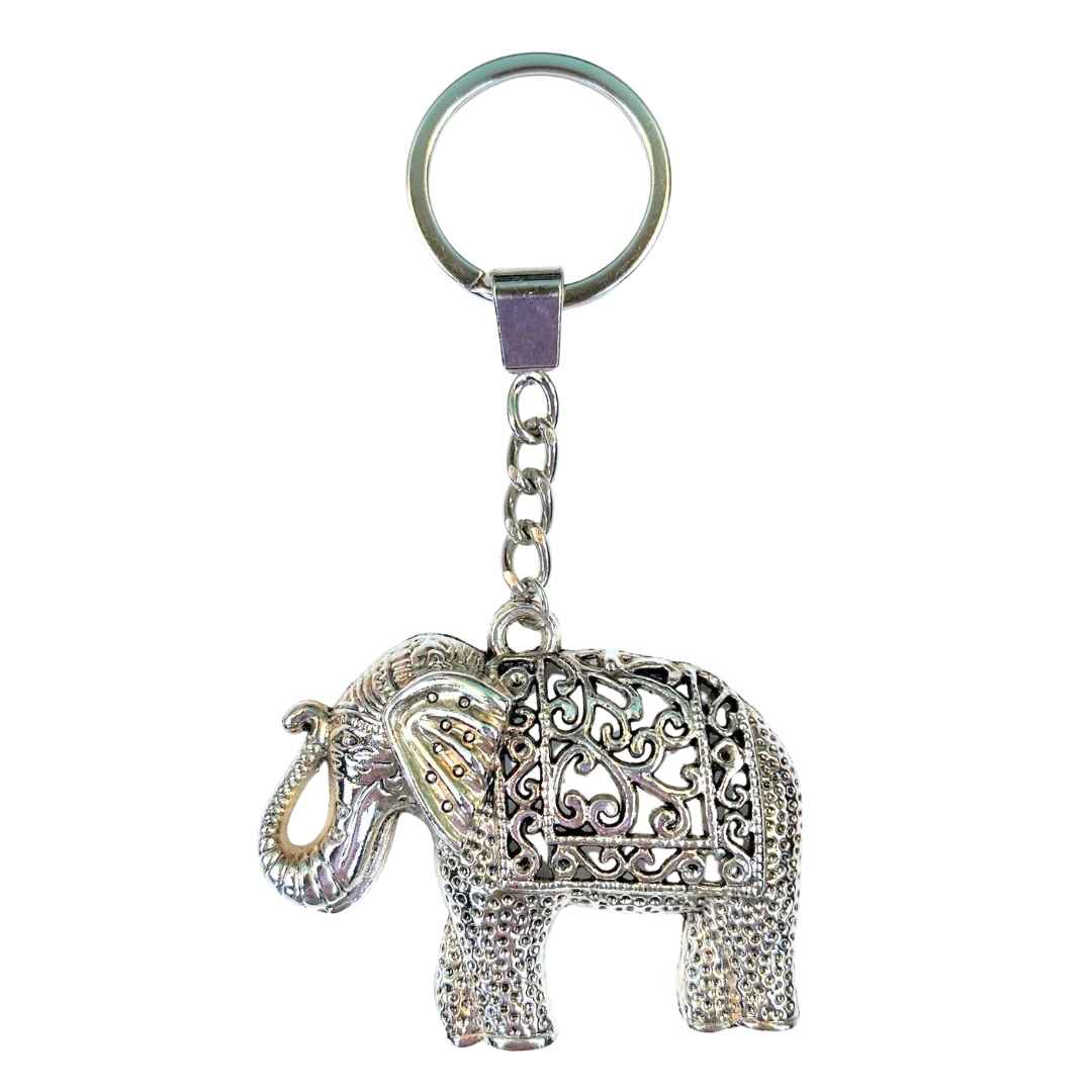 Charm: Embossed Elephant