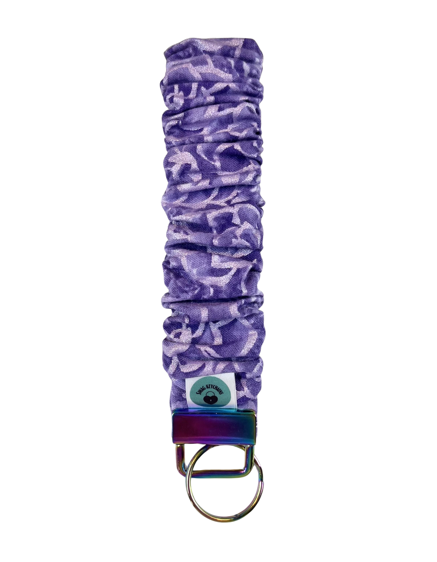 Wristlet-Scrunchie: Roses in Violet