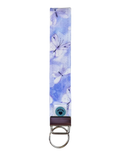 Wristlet-Strap: Butterflies in Periwinkle