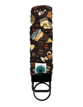 Wristlet-Scrunchie: Coffee