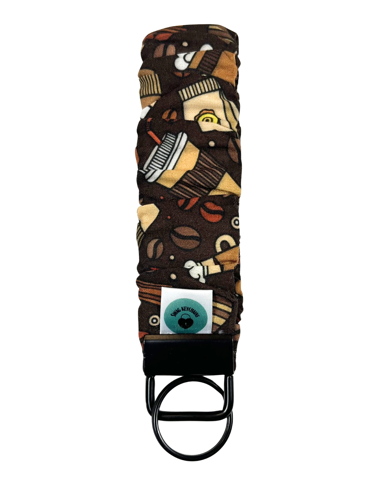 Wristlet-Scrunchie: Coffee