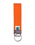 Wristlet-Faux Leather: Orange