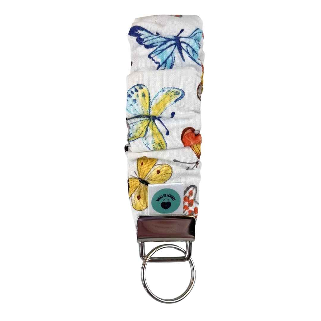 Wristlet-Scrunchie: Butterflies