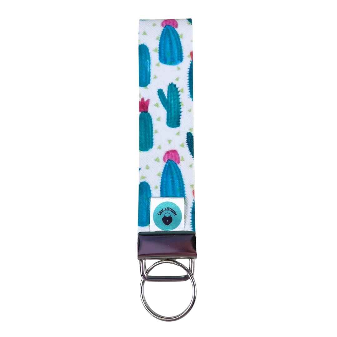 Wristlet-Faux Leather: Cactus