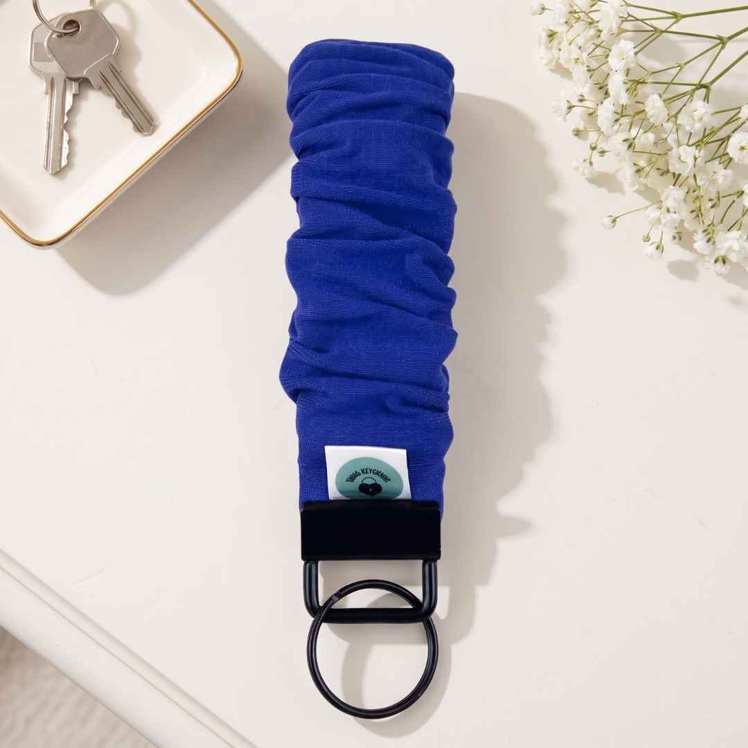 Wristlet-Scrunchie: Royal Blue