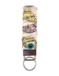 Wristlet-Scrunchie: Crocs Pink/Yellow