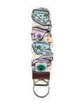 Wristlet-Scrunchie: Crocs Blue/Purple