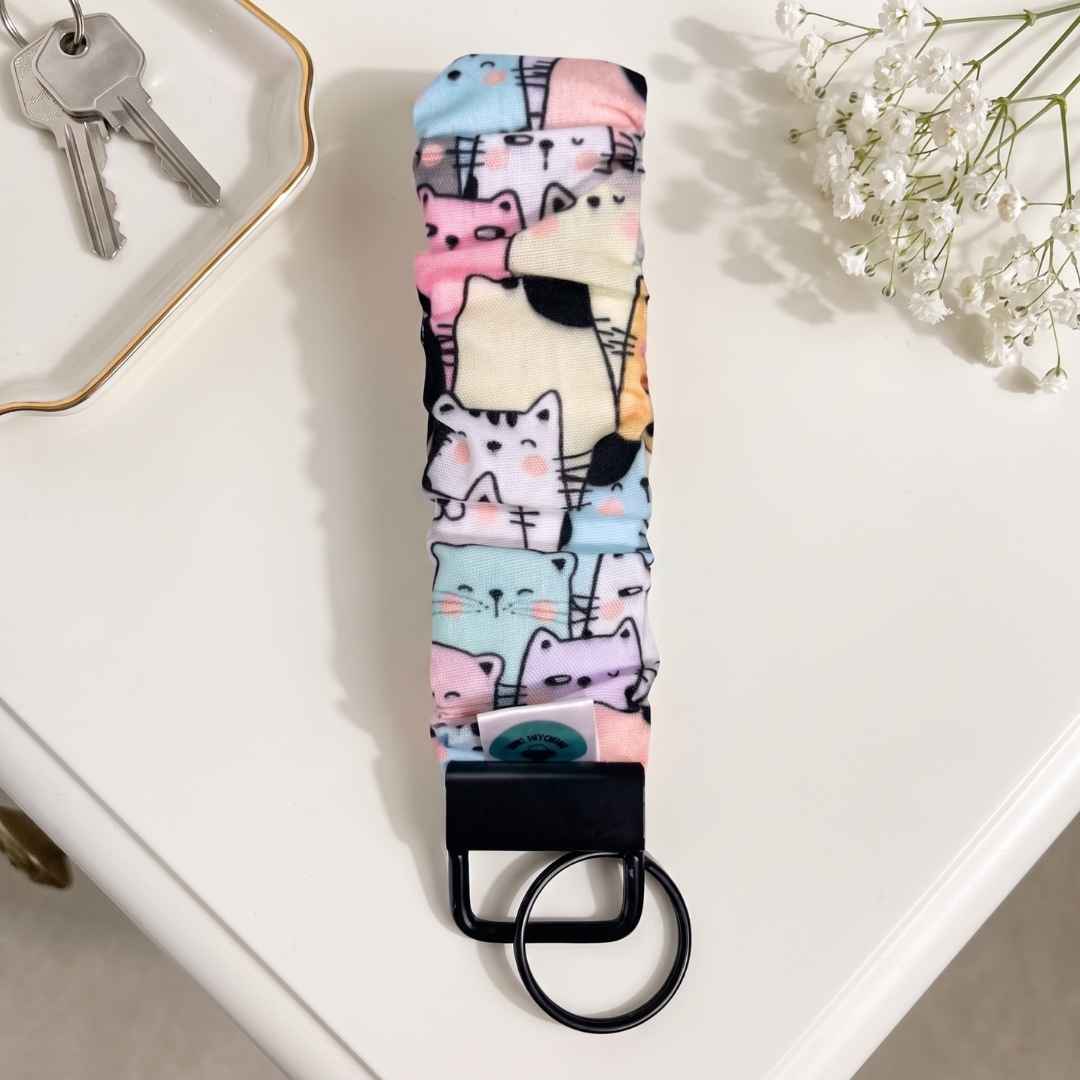 Wristlet-Scrunchie: Kittens