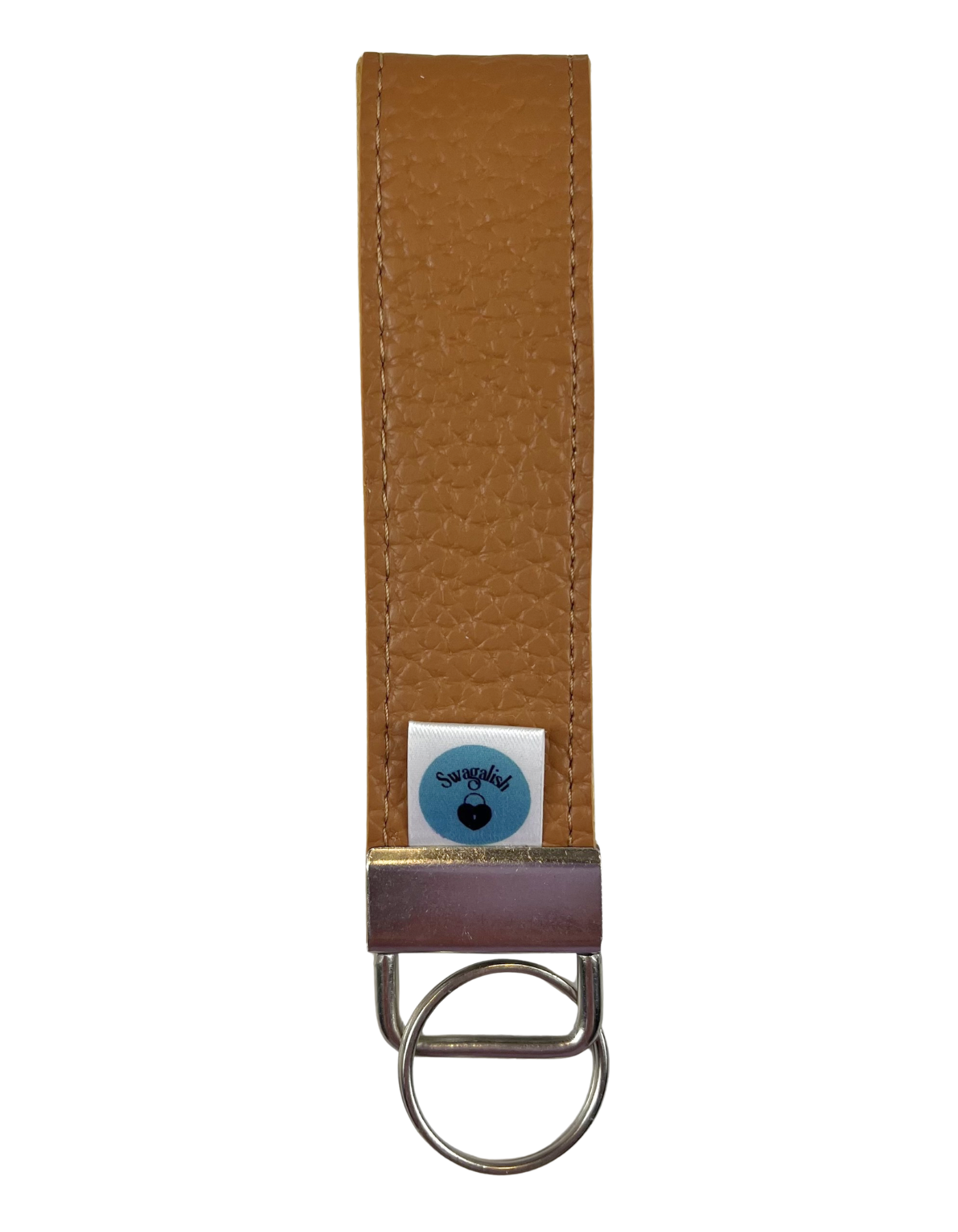 Wristlet-Faux Leather: Toffee