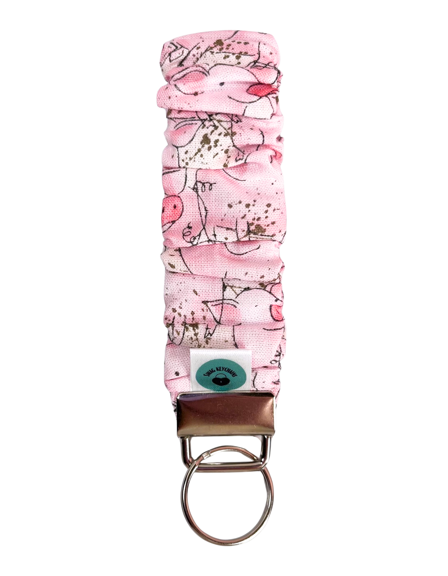 Wristlet-Scrunchie: Pigs