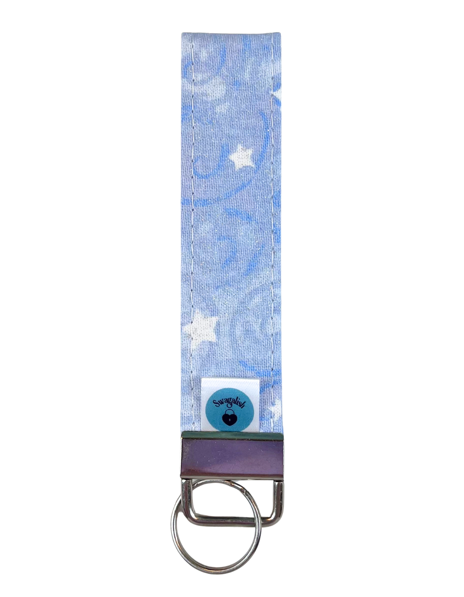 Wristlet-Strap: Stars in Blue