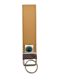 Wristlet-Faux Leather: Carmel