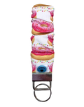 Wristlet-Scrunchie: Donuts in Pink