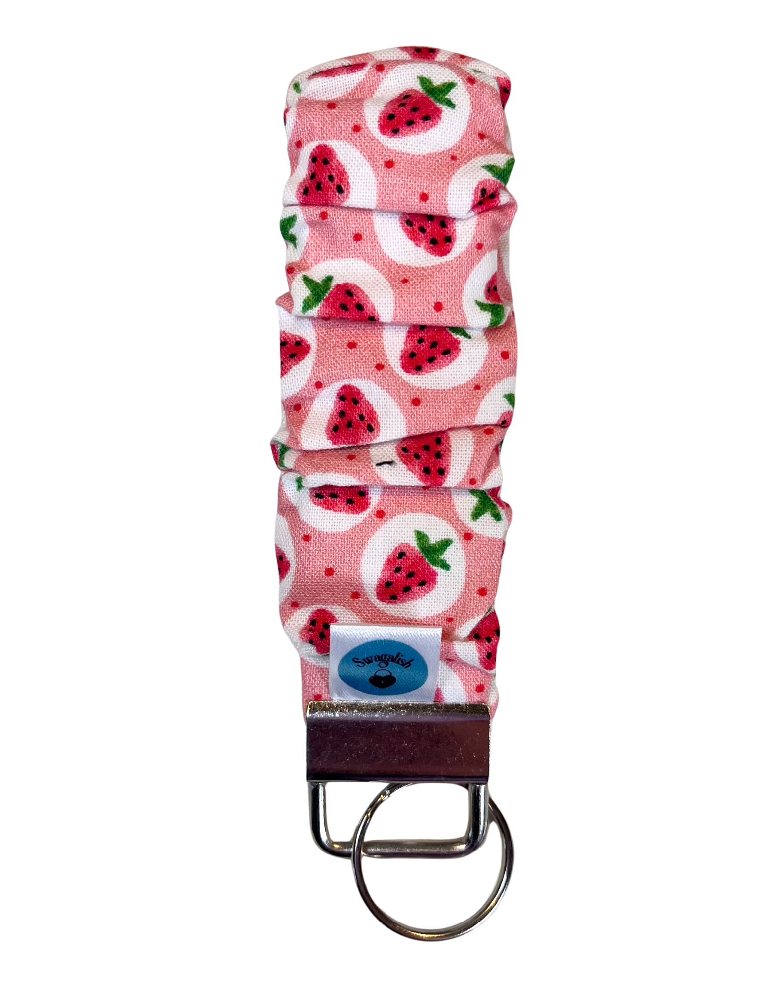 Wristlet-Scrunchie: Strawberry