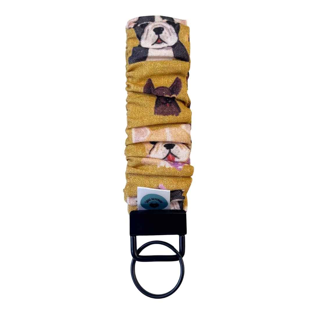Wristlet-Dogs in Gold 4-INCH