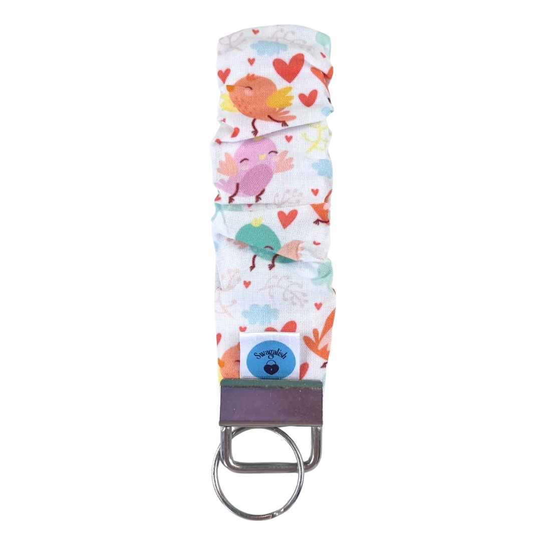 Wristlet-Scrunchie: Birds