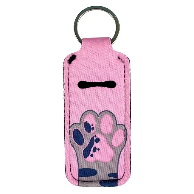 Lip Gloss Holder: Cat Paw in Gray