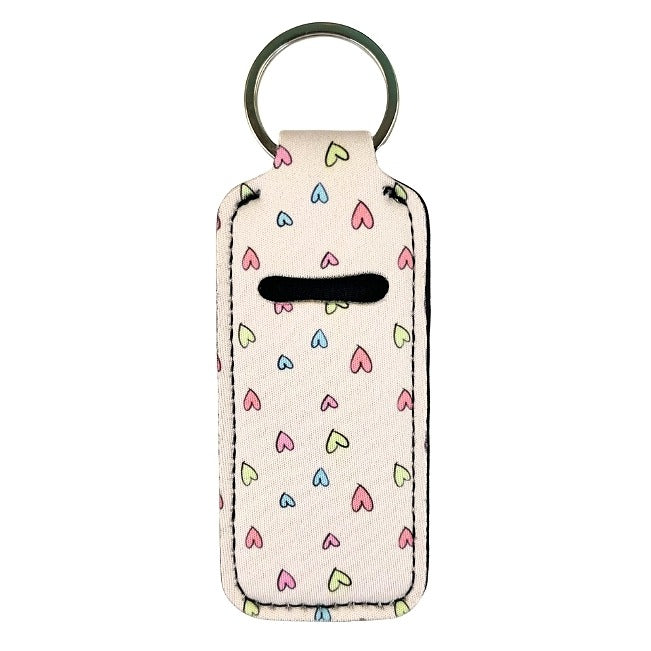 Lip Gloss Holder: Hearts in Pastels