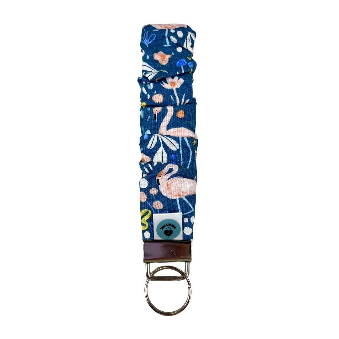 Wristlet-Scrunchie: Flamingo