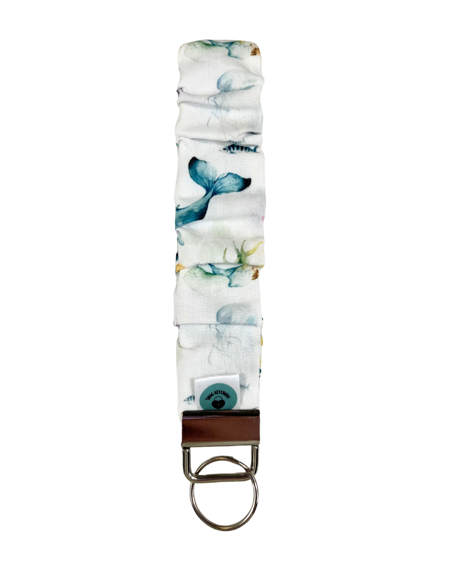 Wristlet-Scrunchie: Whale Tale