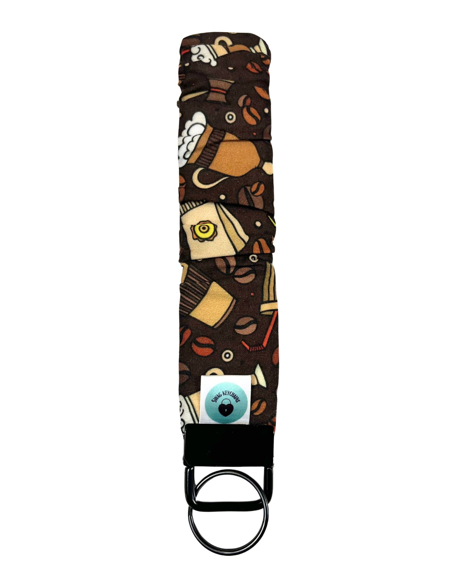 Wristlet-Scrunchie: Coffee